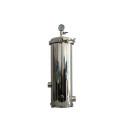 Single Multi Filter Cartridge Housing 30inch High Flow Rate Industrial Filter Housing